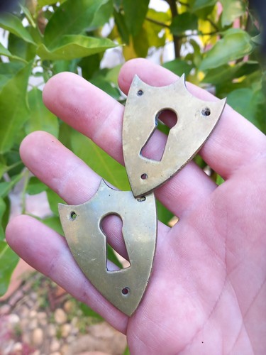 Möbelbeschläge bronze - 52,
