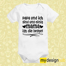 Baby Body mit Aufdruck Motiv