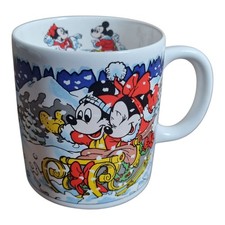 Mickey Maus Tasse Mug Christmas Weihnachten Tasse Mickey Mouse + Minnie Mouse