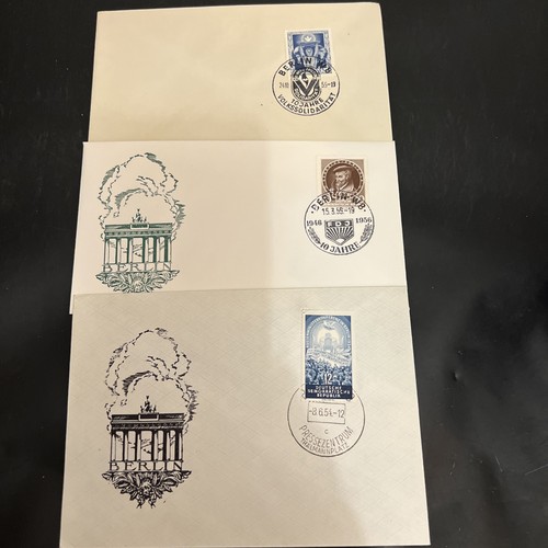 Ddr blanko briefe lot - ddr,