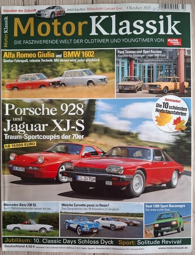 Motorklassik oktober 2015 - motorklassik,