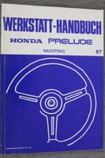 HONDA PRELUDE  Werkstatthandbuch "1987" Werkstatt-Anleitung  Reparatur-Handbuch