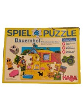 HABA Bauernhof Steckspiel Holz
