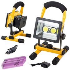 LED Baustrahler 30W Akku COB