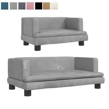 Kindersofa Samt Kindersessel Minisofa Polstersofa Kindermöbel Kinder Sofa Couch