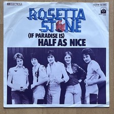Vinyl 7" Single:  Rosetta Stone ‎– (If Paradise Is) Half As Nice