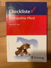 Checkliste Osteopathie Pferd Fachbuch Katja M. L. Eser Sonntag Verlag