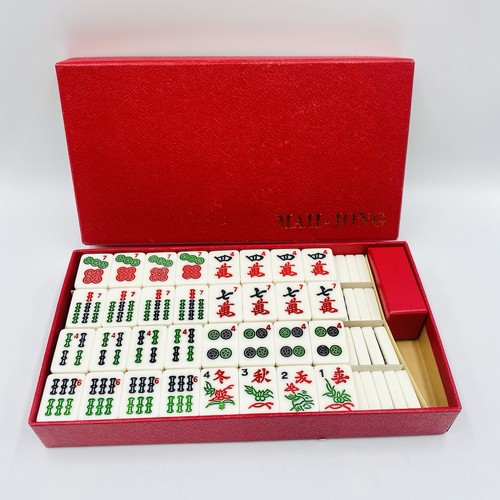 Vintage reise mahjong set - reise,