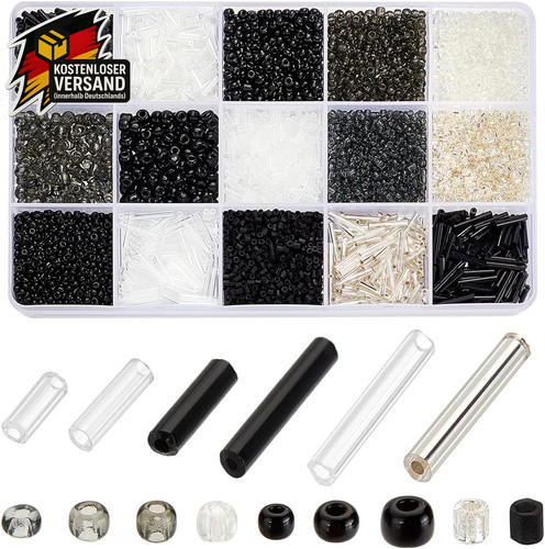 Glas rocailles set - glas,