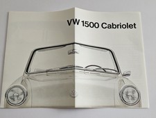 Auto Prospekt / Broschüre VW