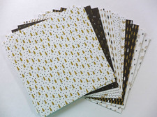 12 x Designkarton Weihnachten/Winter - 14,8x15cm - RESTBESTAND