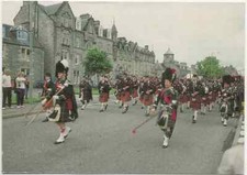 68/858 AK MUSIK DUDELSACK-MUSIK - HIGHLAND PIPERS - SCHOTTLAND gel. 1998