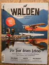 Magazin Zeitschrift  WALDEN Outdoor Abenteuer Camping Bikepacking DIY 2015-2022