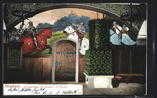 Ansichtskarte altenburg - ansichtskarte,