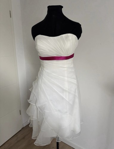 Kurzes brautkleid weiß - brautkleid, 42