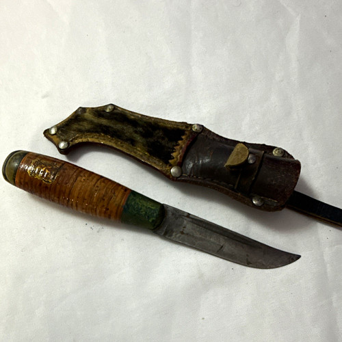 Vintage finnisches jagdmesser - vintage,