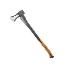 Spaltaxt mit Fiberglasstiel