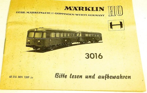 Märklin anleitung - märklin,