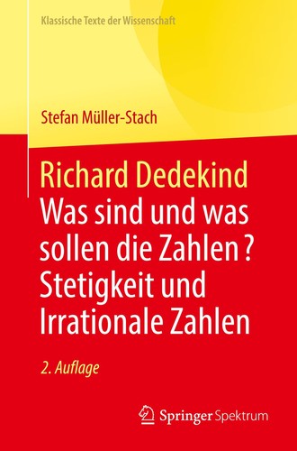 Richard dedekind stefan - richard,