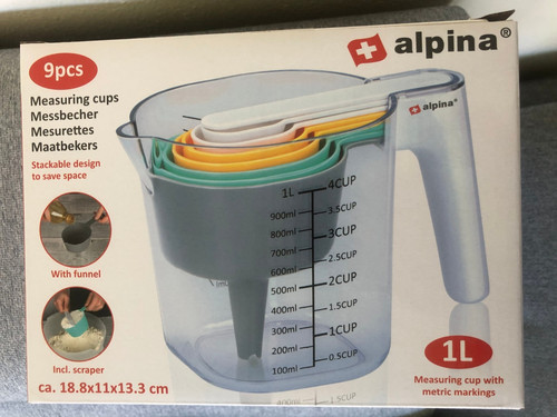 Alpina messbecher set - set, 9