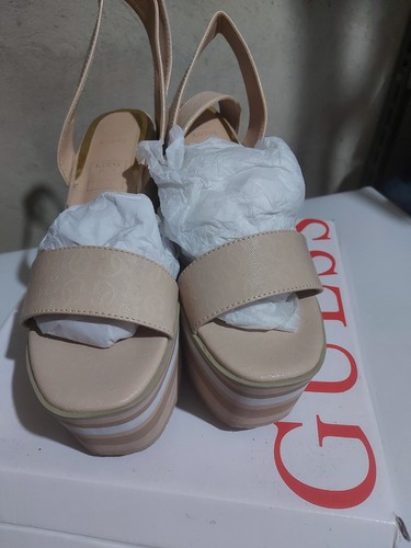 Guess everly plateau wedge - guess,