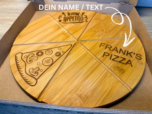 Pizza brett aus bambus - 🍕,