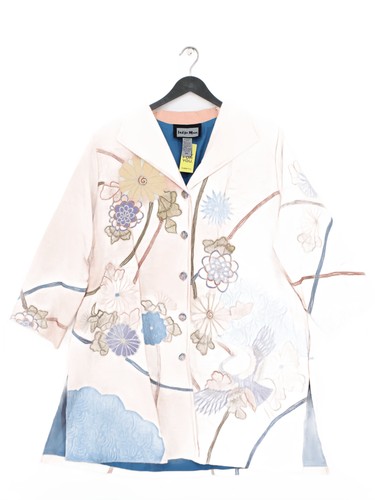 Indigo moon damen shirt - indigo,