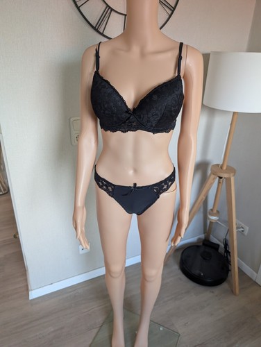 Dessous set schwarz 85c - dessous,