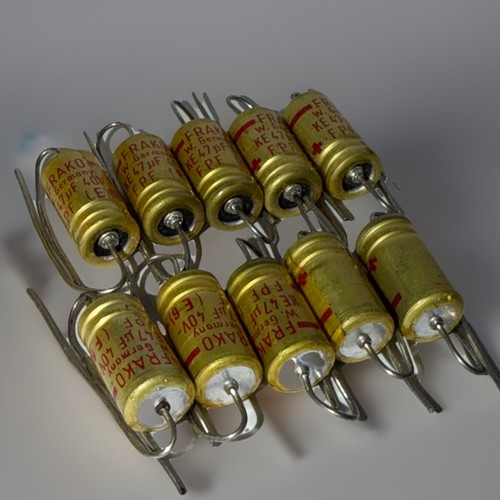 10x frako 47µf 40v axial - 47µf,