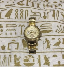 Fossil Uhr Gold Chronograph Tachymeter Stainless Steel CH2791 fast  Wie Neu