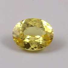 Natürlich 35 Karat Gelb