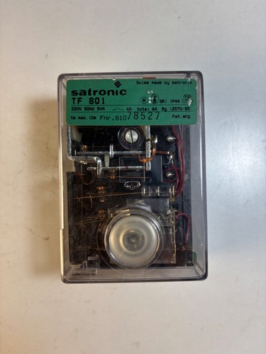 Honeywell satronic - honeywell,