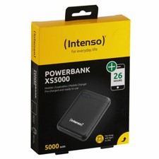 Intenso Powerbank mobile Ladestation Slim XS 5000 mAh Typ A / C USB OUT schwarz