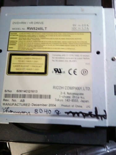 Thomson dth 8040 dvd recorder - dth,