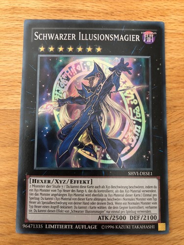 Super rare schwarzer - yu-gi-oh,