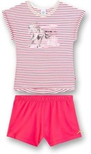 %% SANETTA  Schlafanzug Pferd  MÄDCHEN  KURZ NEU GR.104 %%