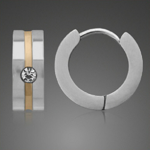 Titan titanium klappcreolen - titanium,