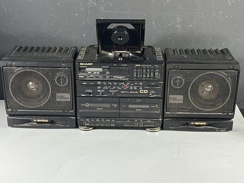 Sharp cd60h ghettoblaster - gx-cd60h,