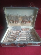 Besteck/Messer Set im Diplomatenkoffer/Alukoffer NEU