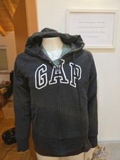 GAP Sweat jacke Kapuzenjacke Hoodie dunkelgrau Gr. S 36 