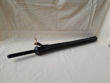 Handstock Signalflagge Reichsbahn Griff Halter Streckenarbeiter Lederköcher 