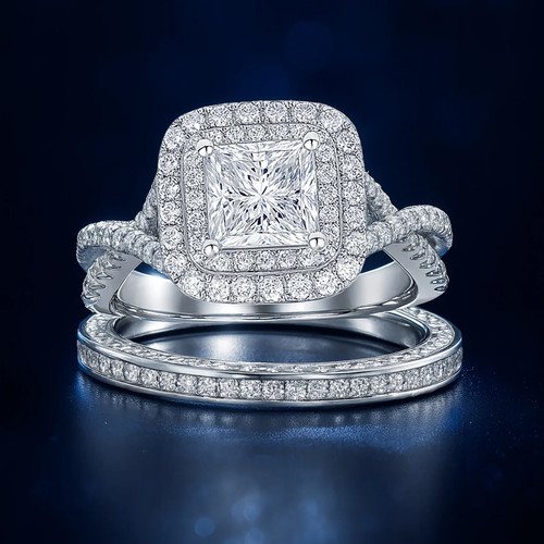 Quadratisch diamant doppel - quadratisch,