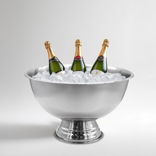 Champagner schale edelstahl - schale,
