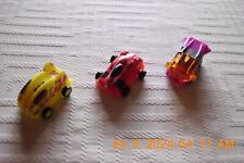 Ü-Ei  -3 VERSCHIEDENE MODELLE-  SERIE  "KINDER RACE 1 UND 2"  D. 2010  TOP + RAR