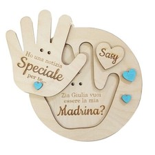 Eventschild Handabdruck