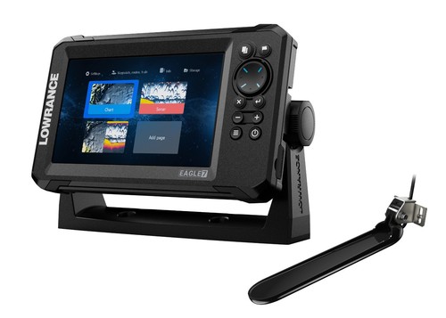 Lowrance eagle transducer - 7,