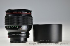 MINT Canon FD 85mm f/1.2 L