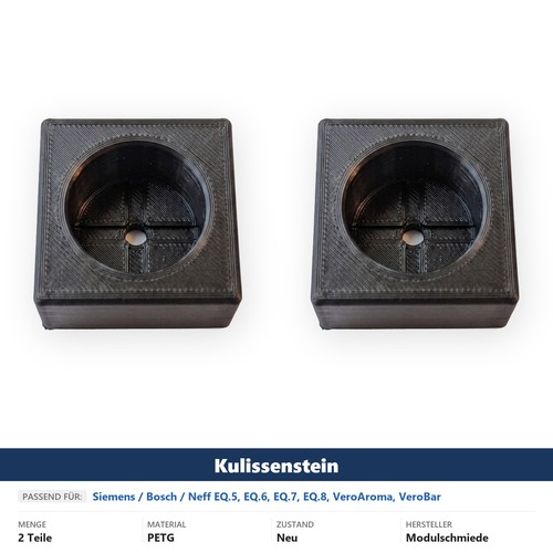 Kulissenstein gleitstein - kulissenstein, 2x