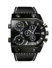 Oulm Herrenuhr 3 Zeitzonen