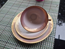 Sammeltasse, Sammelgedeck DDR Weisswasser 3tlg.